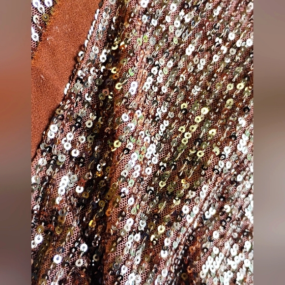 Free People Sunset Rose Bodysuit NWT Strappy Shimmer & Shine Women's Sz XS - Picture 11 of 16